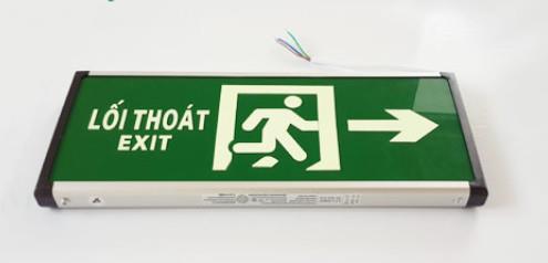 Đèn Exit thường loại chỉ hướng 1 mặt Lilang XF-BLZD-2LREL 3WA