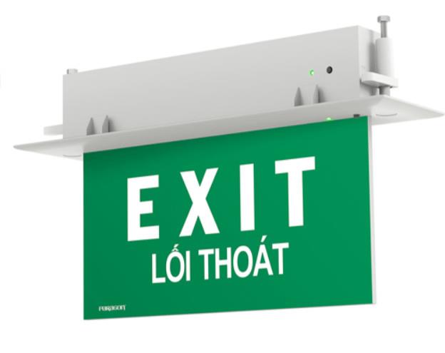 Đèn Exit thoát hiểm Paragon PEXL26U loại âm trần