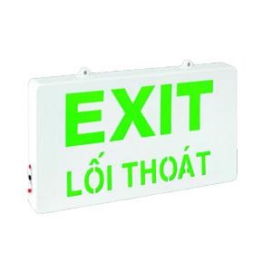 Đèn exit KENTOM lắp âm tường