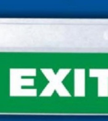 Đèn exit PEXJ22SC treo trần 2 mặt loại 5w