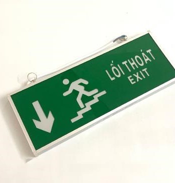 Đèn Exit thường lên xuống Lilang