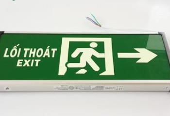 Đèn Exit thường loại chỉ hướng 1 mặt Lilang XF-BLZD-2LREL 3WA